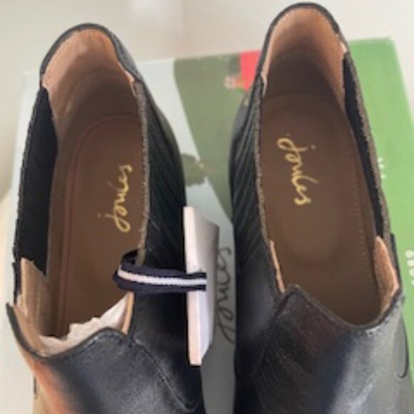 Joules Primrose Black Ankle Boots – Size 9 (US) NWT - Picture 5 of 7
